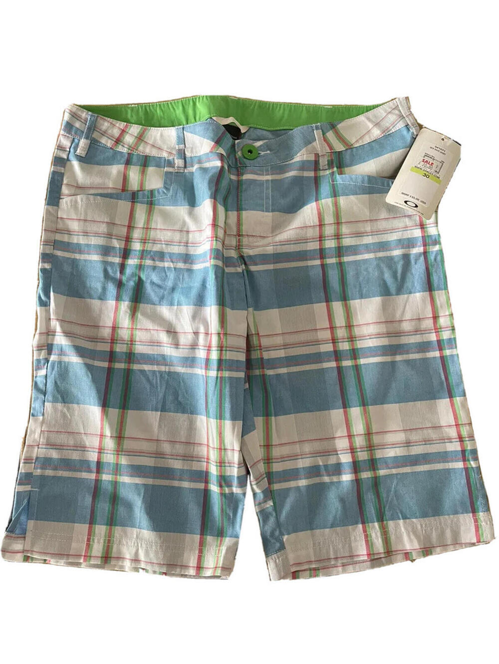 Oakley Womens New Wave Short Brilliant Blue Size 30 new